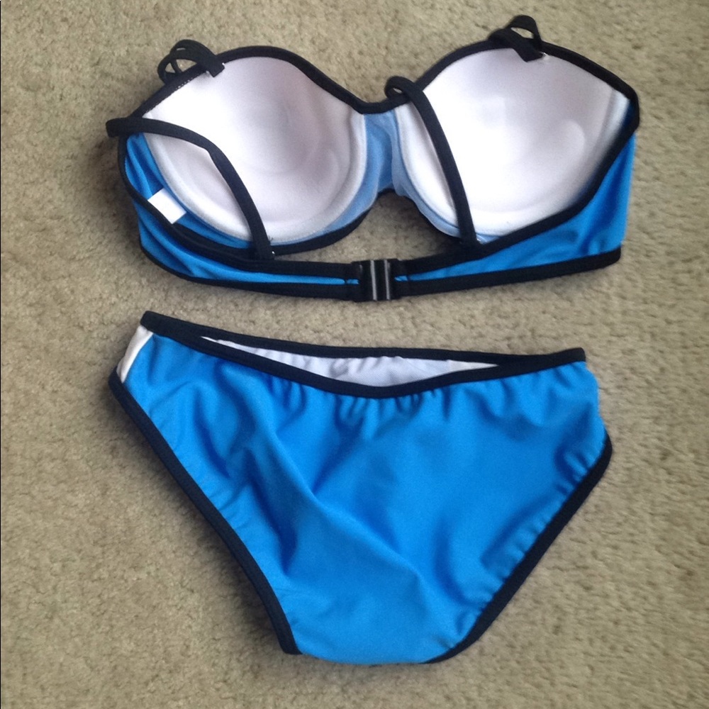 Color Block Padded Bikini - Picture 2 of 2